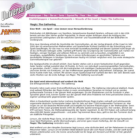 Universal Cards