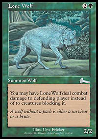 Einsamer Wolf